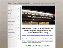 Tablet Screenshot of nancycouick.com